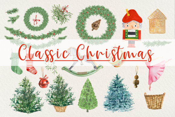 Classic Christmas Clip Arts: A Timeless Resource for Creative Projects
