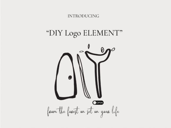 DIY Logo Elements: Minimalist Floral Designs for Creative Projects