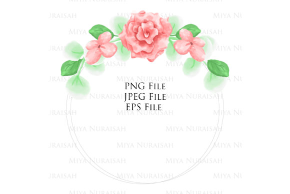 Flower Rose Wreath: A Versatile Design Element for Creative Projects