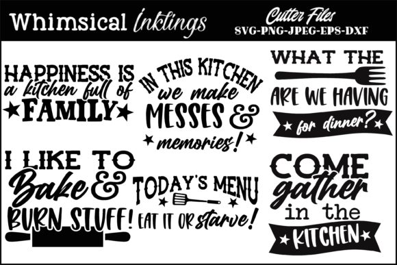 Kitchen Full of Family: A Fun and Functional Decorative Concept