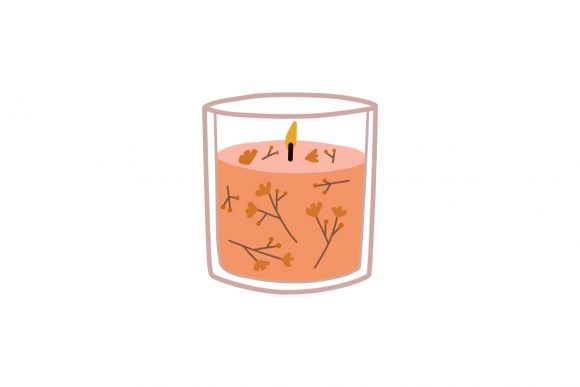 Paraffin Aromatic Candles with Dry Flowers: A Cozy Touch for Any Space