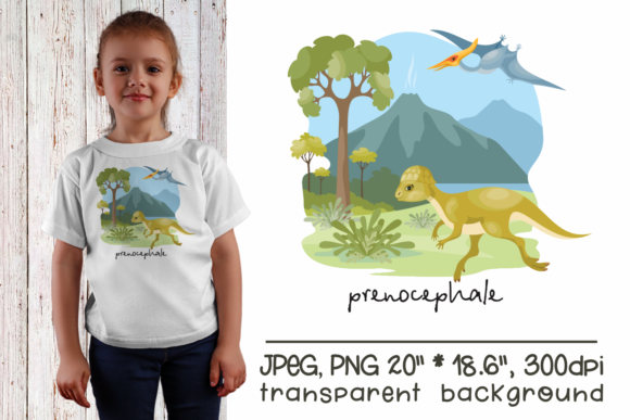 Prenocephale - Sublimation Design for Creative and Commercial Use