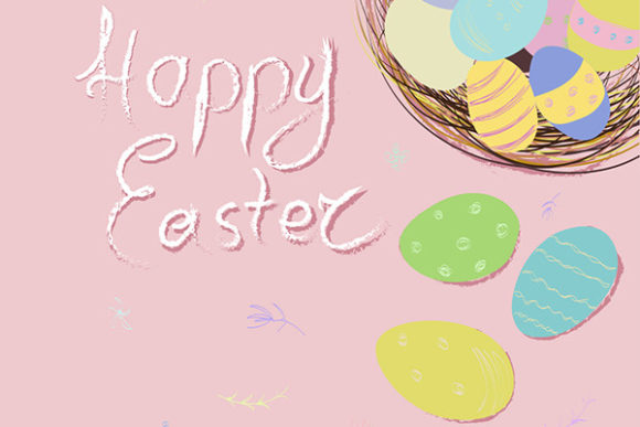 Vector of the Happy Easter