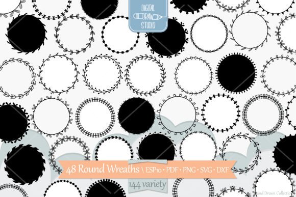 Wreaths Borders, Floral Frames: A Versatile Tool for Creative Projects
